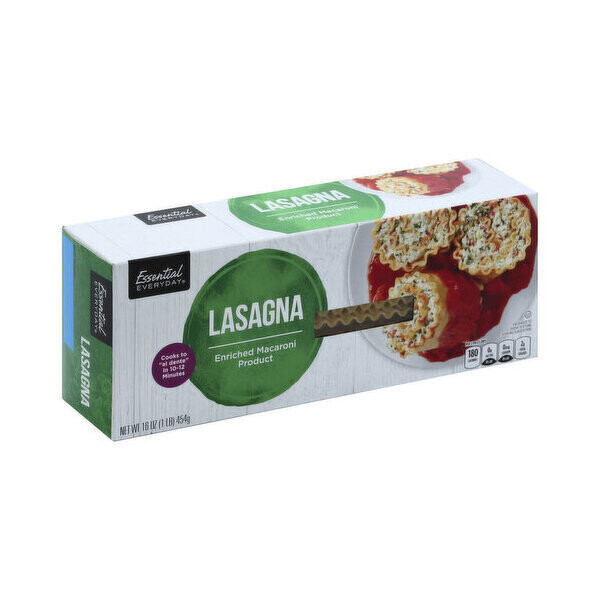 ESSENTIAL-DAY LASAGNA 12X16OZ