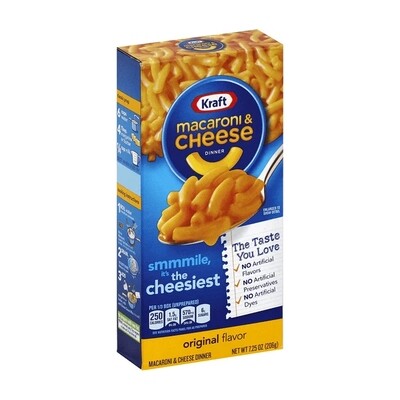 KRAFT MACARONI &amp; CHEESE 35X7.25OZ