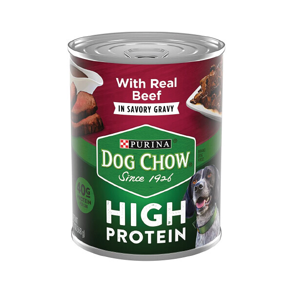 PURINA DOG CHOW HIPRO BEEF IN GRAVY 12X13OZ