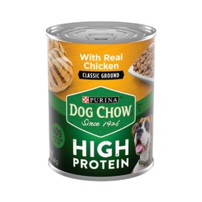PURINA DOG CHOW HIPRO CHICKEN 12X13OZ