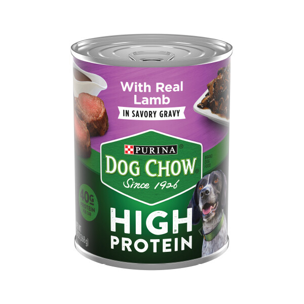 PURINA DOG CHOW HIPRO LAMB IN GRAVY 12X13OZ
