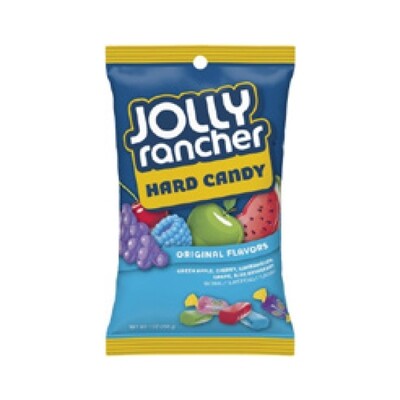 JOLLY RANCHER HARD CANDY PEG 12X7OZ