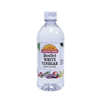 COUNTRY BARN WHITE VINEGAR 24X16OZ