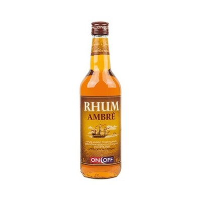 ON OFF RHUM AMBR TRAD.40D 6X70CL