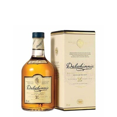 DALWHINNIE 15 YRS SINGLE MALT SCOTCH WHISKY 6X1L