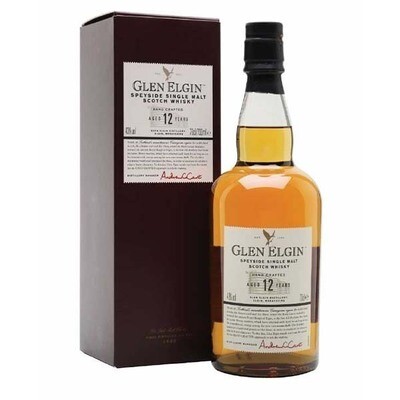 GLEN ELGIN 12 YRS SINGLE MALT SCOTCH WHISKY 6X75CL