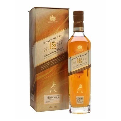 JOHNNIE WALKER 18 YRS BLENDED SCOTCH WHISKY 6X75CL