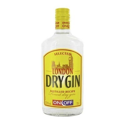 ON OFF LONDON DRY GIN 6X70CL (871392)