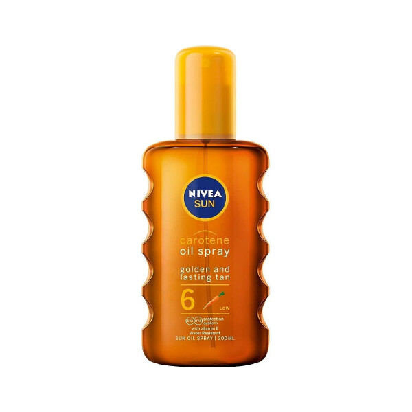 NIVEA SUN TAN OIL SPRAY SPF6 12X200ML