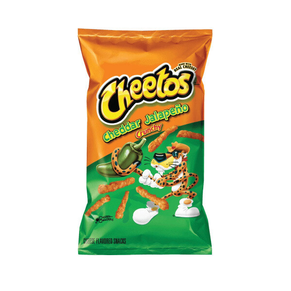 CHEETOS CHEDDAR &amp; JALAPENO 10X8OZ
