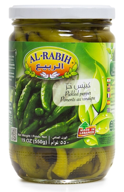 ALKOURA HOT PEPPER PICK 12X660G