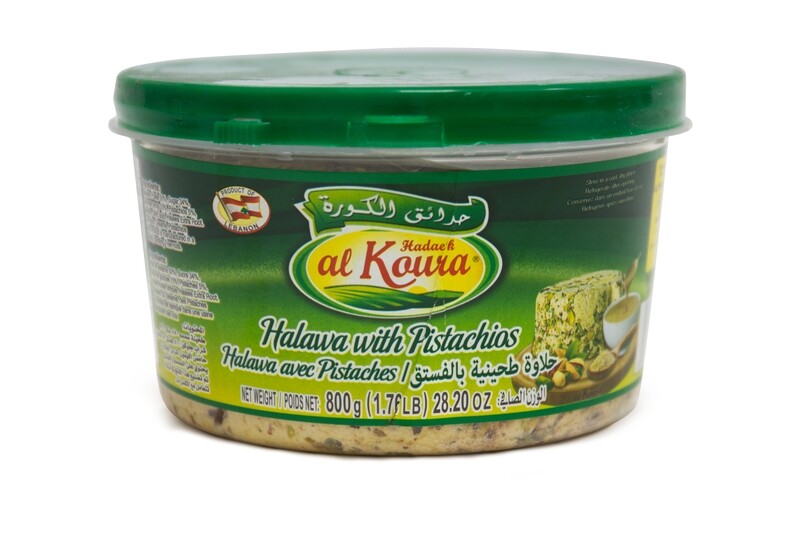 ALKOURA HALVA PISTACHIO 12X800G