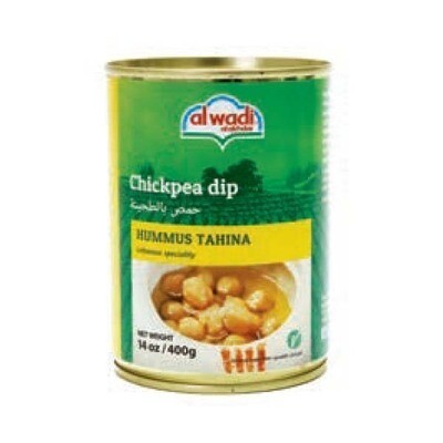 AL WADI HUMMUS TAHINI 12X14OZ