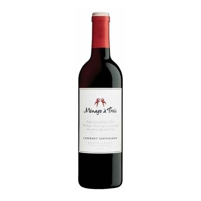 MENAGE-A-TROIS CABERNET SAUVIGNON RED WINE 12X750ML