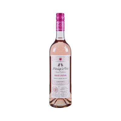D-MENAGE-A-TROIS SWEET COLLECTION HOT PINK ROSE WINE 12X750ML