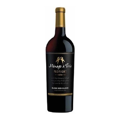 MENAGE-A-TROIS MIDNIGHT RED WINE 12X750ML