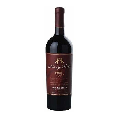 MENAGE-A-TROIS SILK RED WINE 12X750ML