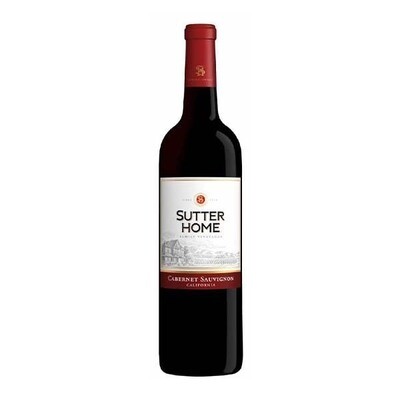SUTTER HOME CABERNET SAUVIGNON RED WINE 12X750ML