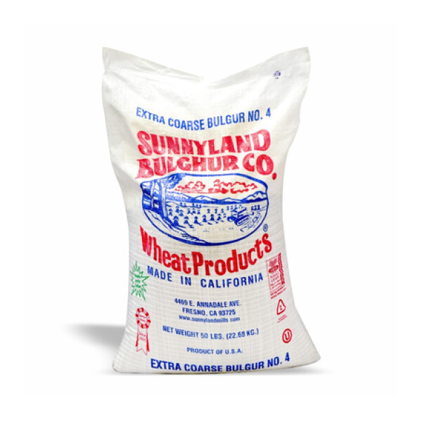 SUNNYLAND #4 EXTRA COARSE BULGUR 50#