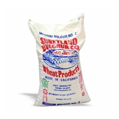 SUNNYLAND MEDIUM BURGHUL #2 BAG 50#