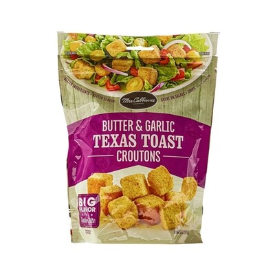 MRS C TEXAS TOAST BUTTER &amp; GARLIC CROUTON 9X5OZ