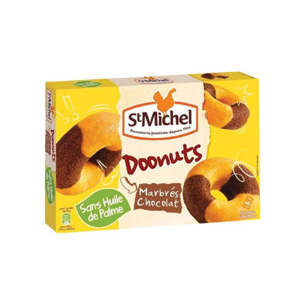 ST. MICHEL DOONUTS MARBRE CHOCOLAT 9X180G