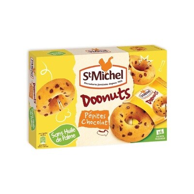 ST. MICHEL DOONUTS PEPITES CHOCOLAT 9X180G