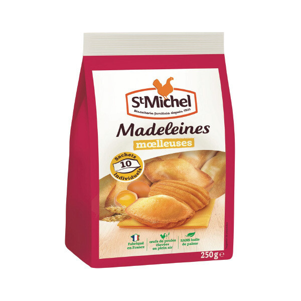 ST. MICHEL MADELEINES MOELLEUSE 10X250G