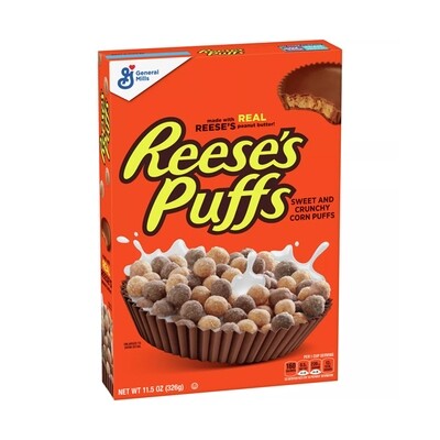G-MILLS REESE&#39;S PUFFS CEREAL 12X11.5OZ