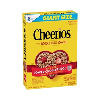 G-MILLS CHEERIOS CEREAL 10X18OZ