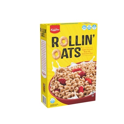 KIGGINS ROLLIN OATS CEREAL 10X12OZ