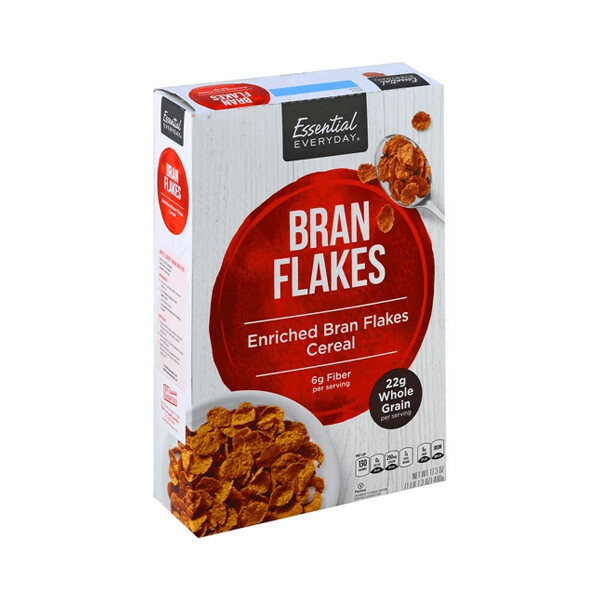 D-ESSENTIAL-DAY BRAN FLAKES 14X17.3OZ