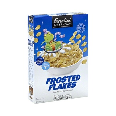 D-ESSENTIAL-DAY FROSTED FLAKES CEREAL 14X15OZ