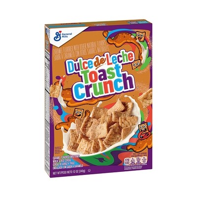 G-MILLS DULCE DE LECHE TOAST CRUNCH CEREAL 12X12OZ