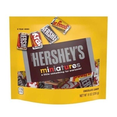 HERS. MINIATURES BAGS 8X8OZ
