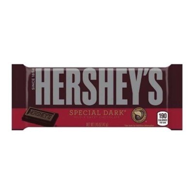 HERS. SPECIAL DARK CHOCOLATE BAR 36X1OZ