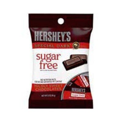 HERS. SUGAR FREE SPECIAL DARK CHOCOLATE PEG 12X3OZ