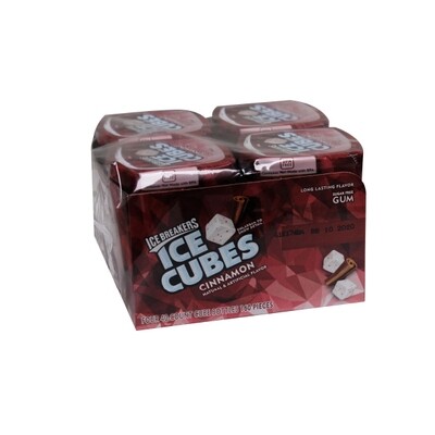 ICE CUBE CINNAMON GUM 4X3.24OZ