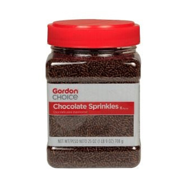GFS CHOCOLATE SPRINKLES 1X25OZ
