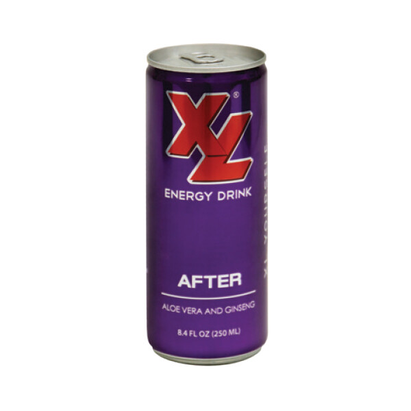 XL ENERGY DRINK AFTER ALOE VERA &amp; GINSENG 24X250ML