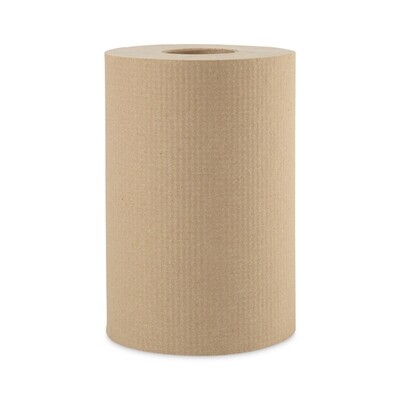 BOARDWALK 8&quot; NATURAL HARD ROLL TOWEL 12X350FT (BWK 6252)