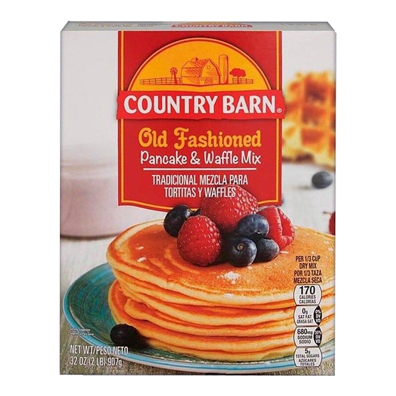 COUNTRY BARN OLD FASHIONED PANCAKE &amp; WAFFLE MIX 12X16OZ