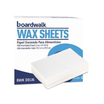D-BOARDWALK DELI PAPER 6&quot;X10&quot; 12X500CT