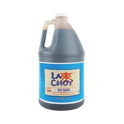 LA CHOY SOY SAUCE 4X1GAL