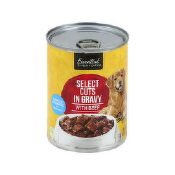 ESSENTIAL-DAY BEEF CUTS DOG FOOD 12X13.2OZ
