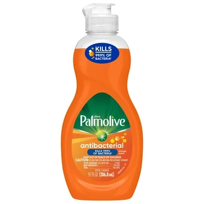 PALMOLIVE ULTRA DISHWASHING SOAP ANTIBACTERIAL ORANGE 16X9.7OZ