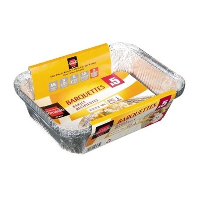 DOMEDIA BARQUETTES EN ALUMINIUM 2L 36X5CT