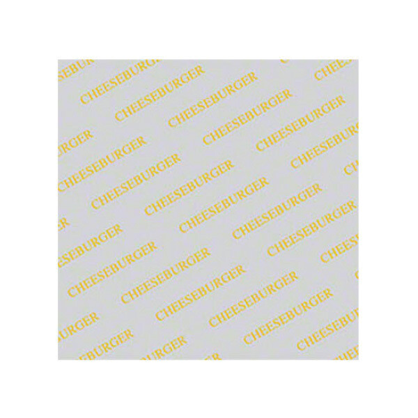 CHEESEBURGER FOIL SANDWICH WRAPS 10.5X14X2000CT