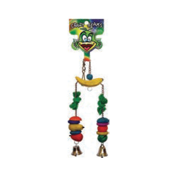 GEISLER BIRD TOY PLAY SWING 6X1CT