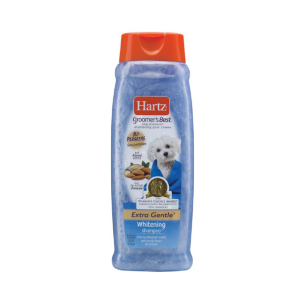 HARTZ GROOMER'S BEST WHITENER SHAMPOO 3X18OZ
